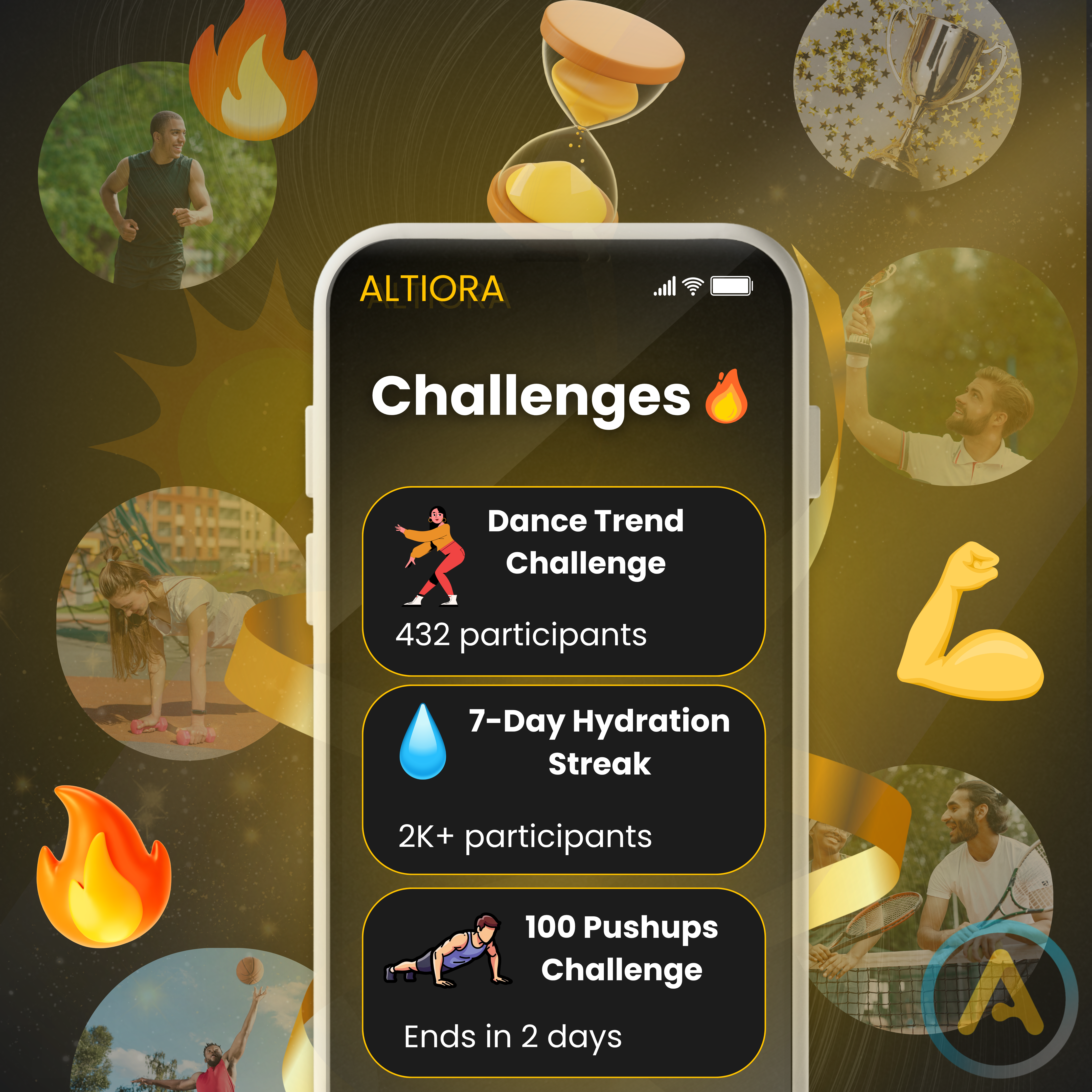 Push Yourself with Challenges